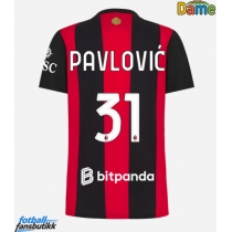 AC Milan Strahinja Pavlovic #31 Hjemmedrakt Dame 2026-27 Kortermet